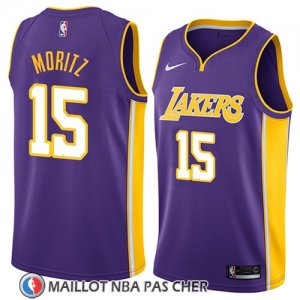 Maillot Los Angeles Lakers Wagner Moritz No 15 Statement 2018 Volet