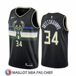 Maillot Milwaukee Bucks Giannis Antetokounmpo Statement 2019-20 Noir