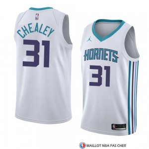 Maillot Charlotte Hornets Swingmanjoe Chealey Association 2018 Blanc