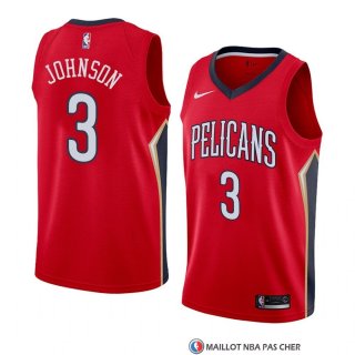 Maillot New Orleans Pelicans Stanley Johnson Statement 2018 Rouge