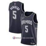 Maillot Orlando Magic Paolo Banchero NO 5 Ville 2023-24 Bleu