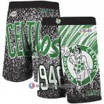 Short Boston Celtics Mitchell & Ness Noir Short Boston Celtics Mitchell & Ness Noir