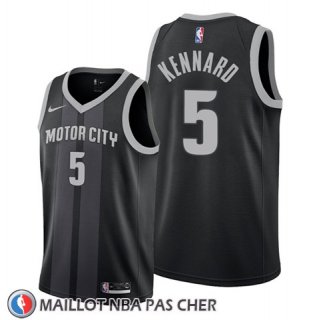 Maillot Detroit Pistons Luke Kennard Ville Edition Noir