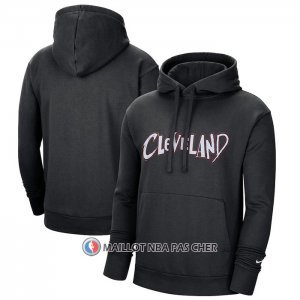 Veste a Capuche Cleveland Cavaliers Ville 2020-21 Noir