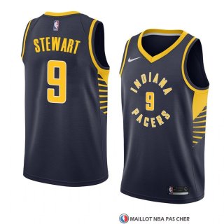 Maillot Indiana Pacers Elijah Stewart Icon 2018 Bleu