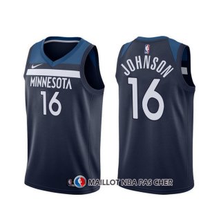 Maillot Minnesota Timberwolves James Johnson Icon Noir