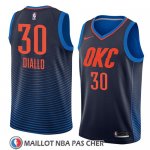 Maillot Oklahoma City Thunder Hamidou Diallo No 30 Statement 2018 Bleu
