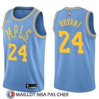 Maillot Lakers Kobe Bryant 24 Classic 17-18 Bleu
