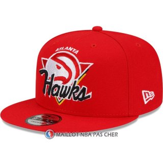 Casquette Atlanta Hawks Tip Off 9FIFTY Snapback Rouge
