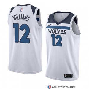 Maillot Minnesota Timberwolves C. J. Williams Association 2018 Blanc