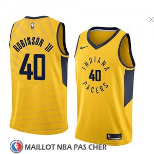 Maillot Indiana Pacers Glenn Robinson Iii No 40 Statement 2018 Jaune