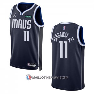 Maillot Dallas Mavericks Tim Hardaway JR. NO 11 Statement 2022-23 Bleu