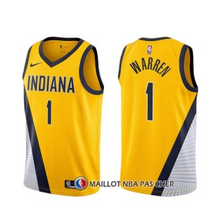 Maillot Indiana Pacers T.j. Warren Statement 2019-20 Jaune