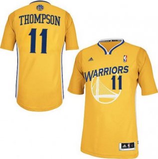 Maillot Manche Courte Warriors Thompson 11 Jaune