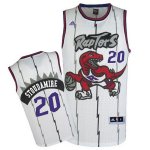 Maillot Retro Raptors Stoudamire 20 Blanc