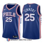 Maillot Enfant Philadelphia 76ers Ben Simmons Icon 2017-18 25 Bleu  Maillot Enfant Philadelphia 76ers Ben Simmons Icon 2017-18 25 Bleu