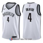 Maillot Brooklyn Nets Jahlil Okafor Association 4 2017-18 Blanc