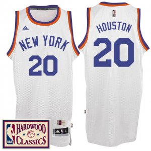 Maillot Retro 2016-17 Knicks Houston 20 Blanc