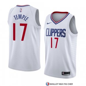 Maillot Los Angeles Clippers Garrett Temple Association 2018 Blanc