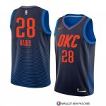 Maillot Oklahoma City Thunder Abdel Nader Statement 2017-18 Bleu