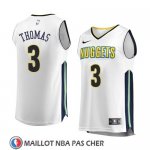 Maillot Denver Nuggets Isaiah Thomas Association 2017-18 Blanc
