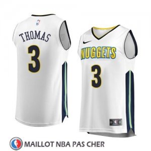 Maillot Denver Nuggets Isaiah Thomas Association 2017-18 Blanc