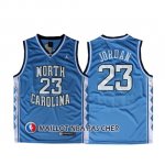 Maillot NCAA North Carolina Tar Heels Michael Jordan Bleu