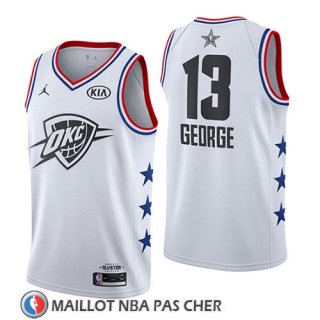 Maillot All Star 2019 Oklahoma City Thunder Paul George Blanc