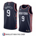 Maillot New York Knicks R.j. Barrett Ciudad 2019-20 Noir