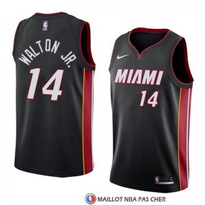 Maillot Miami Heat Derrick Walton Jr. Icon 2018 Noir