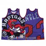 Maillot Tornto Raptors Fred Vanvleet Mitchell & Ness Big Face Volet