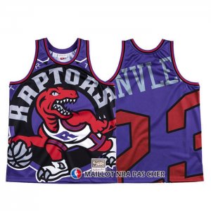 Maillot Tornto Raptors Fred Vanvleet Mitchell & Ness Big Face Volet
