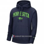 Veste a Capuche Minnesota Timberwolves Heritage Essential Bleu