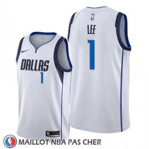 Maillot Dallas Mavericks Courtney Lee Association Blanc