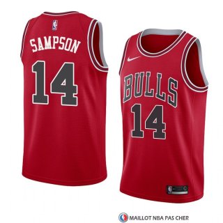 Maillot Chicago Bulls Jakarr Sampson Icon 2018 Rouge