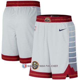 Short Denver Nuggets Ville 2022-23 Blanc