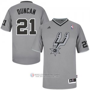 Maillot Duncan San Antonio Spurs #21 Gris