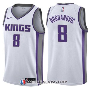 Maillot Sacramento Kings Bogdan Bogdanovic Association 8 2017-18 Blanc