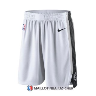 Short San Antonio Spurs 2017-18 Blanc