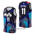 Maillot Brooklyn Nets Kyrie Irving NO 11 Ville 2023-24 Noir