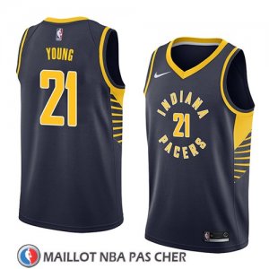 Maillot Indiana Pacers Thaddeus Young No 21 Icon 2018 Bleu