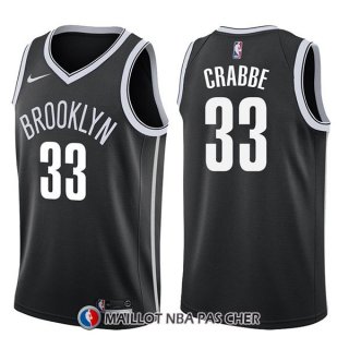 Maillot Brooklyn Nets Allen Crabbe Icon 33 2017-18 Noir