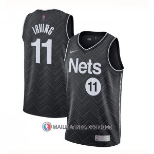 Maillot Brooklyn Nets Kyrie Irving Earned 2020-21 Noir