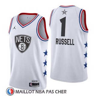 Maillot All Star 2019 Brooklyn Nets Dangelo Russell Blanc