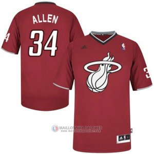 Maillot Allen Miami Heat #34 Rouge