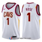 Maillot Cleveland Cavaliers Derrick Rose Swingman Association 1 2017-18 Blanc