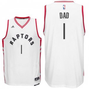 Maillot Fete des Peres Raptors Dad 1 Blanc