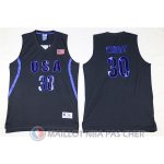 Maillot NBA Twelve USA Dream Team Curry 30# Noir