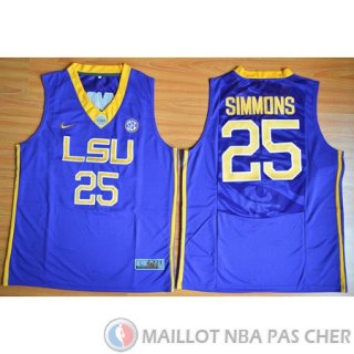 Maillot NCAA Ben Simmons Purpura