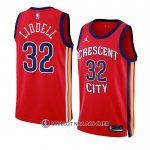 Maillot New Orleans Pelicans Ej Liddell NO 32 Statement 2023-24 Rouge